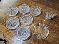 Saint Jean Vintage Crystal Jewelry Bowls