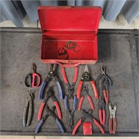 s2 16pcs With Tool Box Snap Ring Pliers