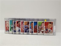 lot of 13 hall of fame postcards