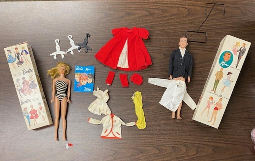 Barbie and Ken in Original Boxes