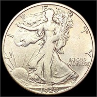 1920-S Walking Liberty Half Dollar LIGHTLY