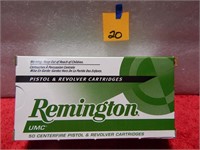 Remington UMC 38spl 158gr Lead RN 50rnds