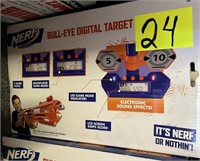 nerf bull-eye digital target
