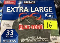 kirkland 33 gallon trash bags