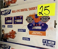 nerf bull-eye digital target