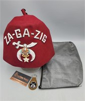 Za-Ga-Zig Cap Size 6 7/8 & Bag