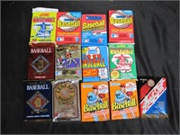 Baseball Don Russ Wax Packs 80s 90s