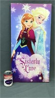 Frozen Sisterly Love Wall Canvas