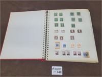 Stamp collection (book loaded)