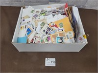 Stamp collection (box full)