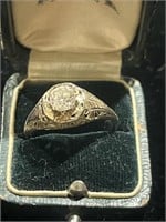 2.6g 14k diamond ring