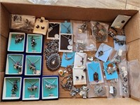 Reseller Pewter Jewelry Lot