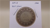 1900 Newfoundland 50 Cent / Half-dollar Coin