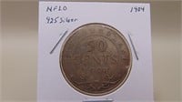 1904 Newfoundland 50 Cent / Half-dollar Coin