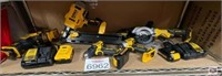 DeWalt Assorted tools lot of 11 items