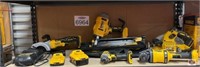 DeWalt  Assorted tools lot of 8 items