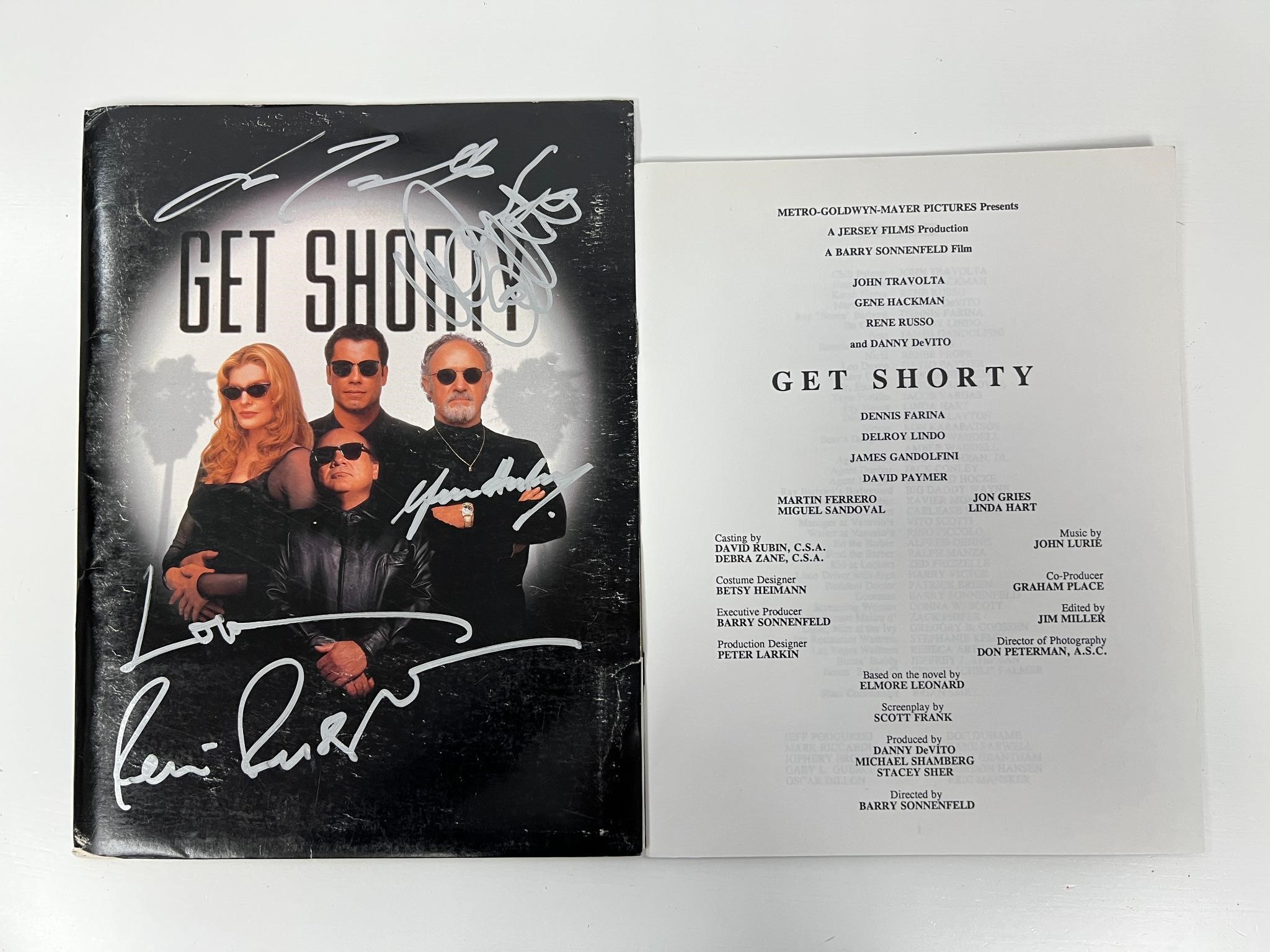 Autograph COA Get Shorty Media Press