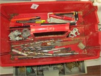 Tool Caddie w/Drawer & Misc. Contents