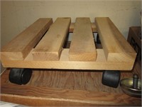 Wooden Rollers w/ Advertising