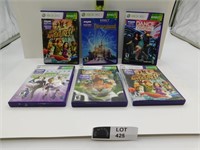 6 XBOX 360 GAMES