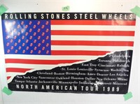 Rolling Stones American Tour (1989) 35 x 22 - used