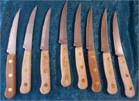 M - SET OF 7 STEAK KNIVES (L69)