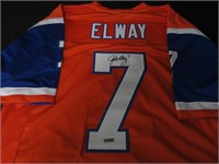 BRONCOS JOHN ELWAY SIGNED JERSEY HERITAGE COA