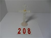 Glass Cross withn jesus