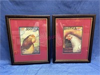 Pair Rustica rooster / hen pictures