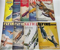 Assorted Vintage Airplane Magazines
