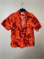 Vintage Kolekole Barquecloth Hawaiian Shirt