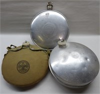 Palco WWI Era & 2 Boy Scout Canteens