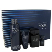 Perry Ellis Fragrances Aqua Extreme - 4 Piece Set