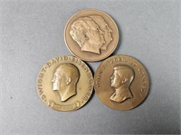 Bronze Inauguration Medals