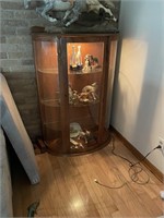 Antique Reproduction Curio Cabinet