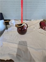 Hull Pottery dripware pitcher