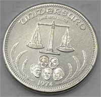 (KK) 1oz Silver Round 1974 Universaro