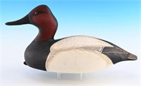 Pair of A.J. Birdsall Decoys Canvasbacks drake