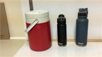 3 Coleman thermos