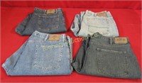 Wrangler Jeans Size 38x32: 4 pc lot