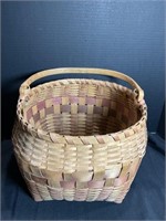 Large Vintage Handmade Basket