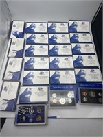 21-US Mint State Quarter Proof Sets & 2-1969/1983