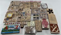 Large Collection of Art Ink Stamps