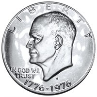 1976-S Eisenhower Silver Dollar GEM PROOF