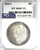 1879-O Morgan MS65 PL LISTS $11500