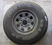 GENERAL GRABBER 235/75/15 SPARE TIRE