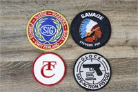 4 - Famous Gun Brand Patches