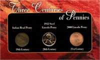 Three Centuries of Pennies Set