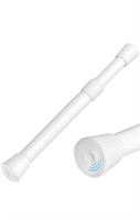 SPRING TENSION CURTAIN ROD 
WHITE