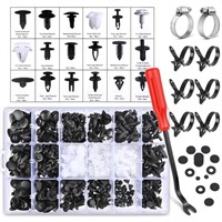 Electop 454 Pcs Car Retainer Clips & Plastic Faste